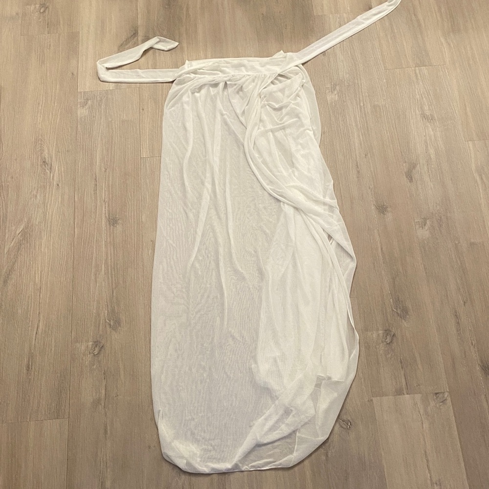 Long cover up skirt